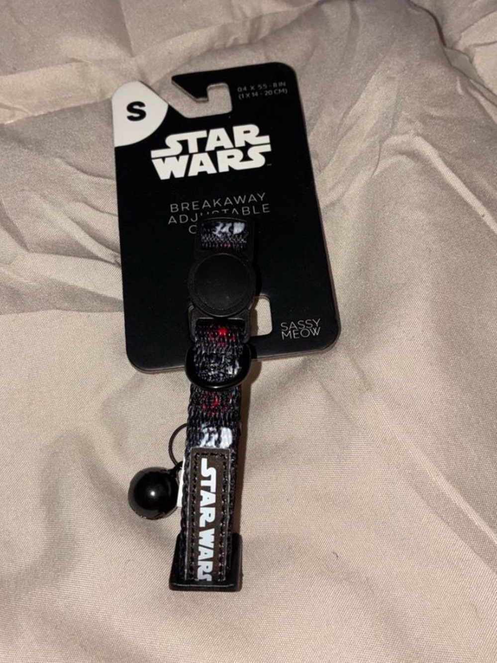 Star Wars cat collar with Bell